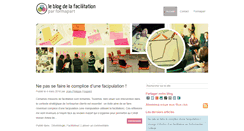Desktop Screenshot of leblogdelafacilitation.com