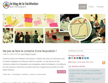 Tablet Screenshot of leblogdelafacilitation.com